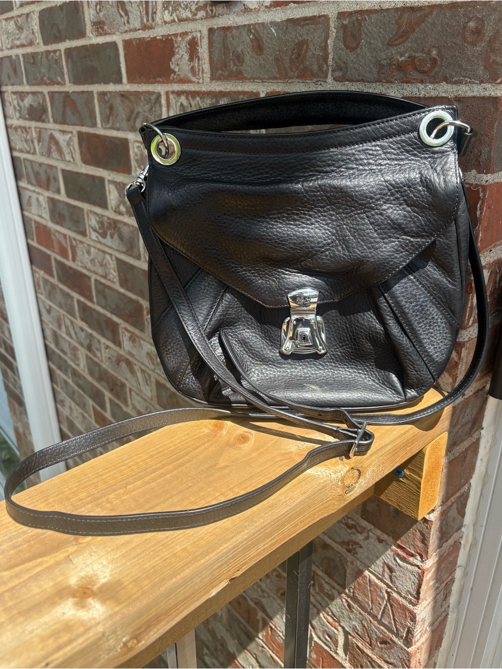 Vintage Ralph Lauren EST 1967 crossbody bag leather
